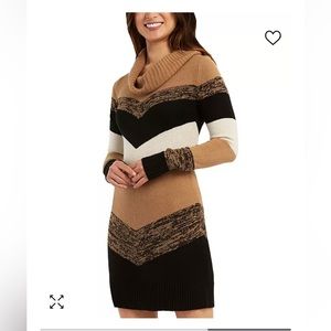 BCX Print Sweater Dress